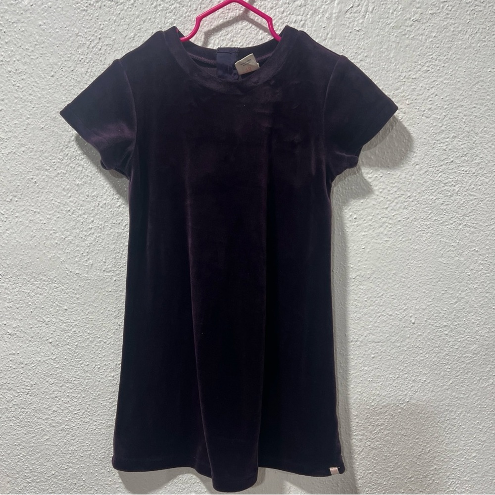 Sovereign codes Kids girls Velvet Purple‎ Dress